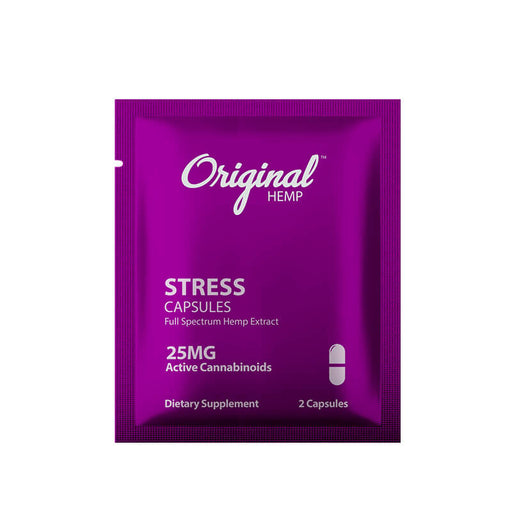 Original Hemp - CBD Capsule - Stress 2 Pack - 25mg