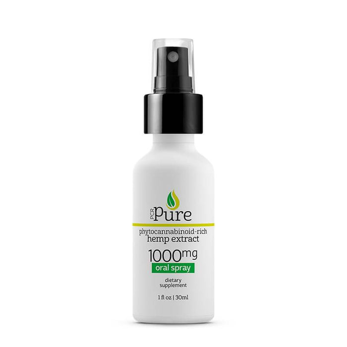 PCR Pure - CBD Tincture Spray - Full Spectrum - 500mg-1000mg