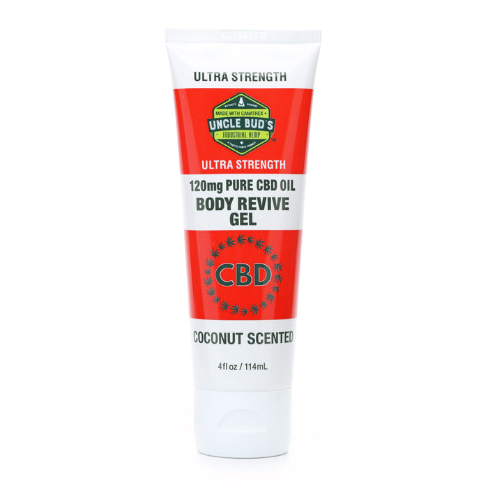 Uncle Bud’s Hemp - CBD Topical - CBD Body Revive Gel - 120mg