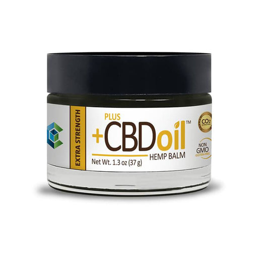 PlusCBD Oil - CBD Topical - Extra Strength Gold Balm - 100mg