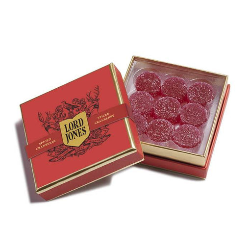 Lord Jones - CBD Edible - Spiced Cranberry Hemp-Derived CBD Gumdrops - 180mg