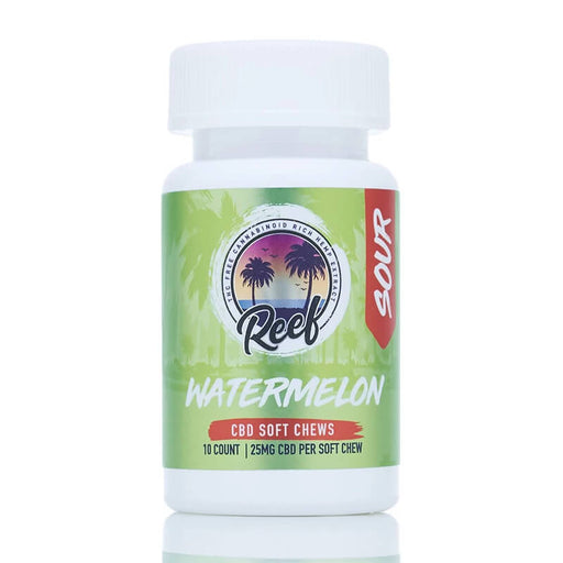 Reef - CBD Edible - Watermelon Sour Gummies - 25mg