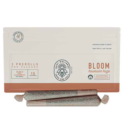 Root Wellness - Hemp Flower - Bloom Pre-Roll 2-Pack