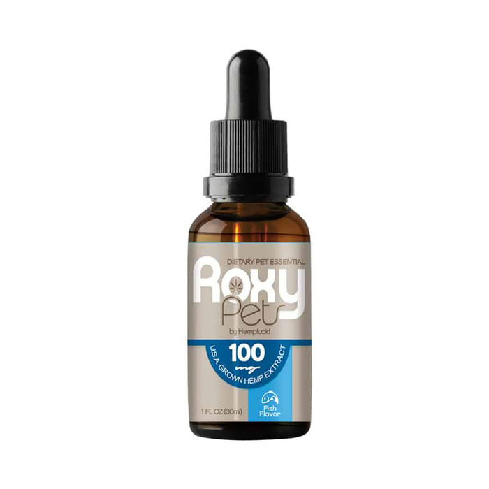 Roxy Pets - CBD Pet Tincture - Fish - 100mg-300mg