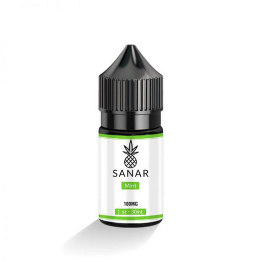 Sanar - CBD Vape Juice - Mint - 100mg-1000mg