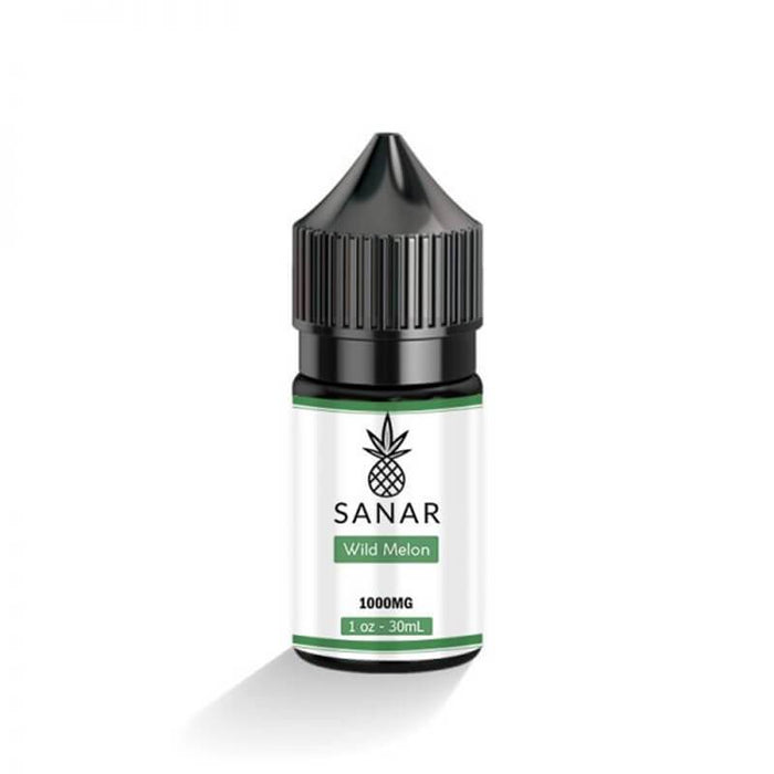 Sanar - CBD Vape Juice - Wild Melon - 100mg-1000mg