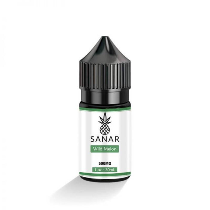 Sanar - CBD Vape Juice - Wild Melon - 100mg-1000mg