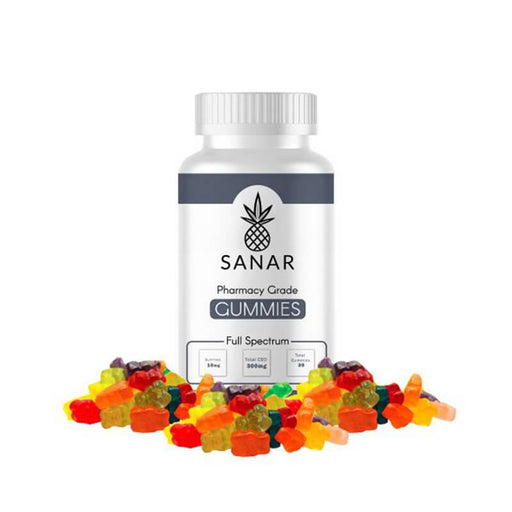Sanar - CBD Edible - Full Spectrum Gummies - 10mg-30mg