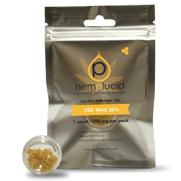 Hemplucid - CBD Concentrate - Whole Plant Wax - 200mg