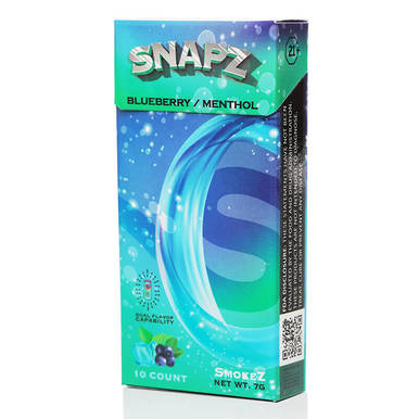 SNAPZ - Hemp Flower - Blueberry Menthol Hemp Smokez