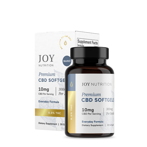 Joy Organics - CBD Softgel - CBD Softgels - 300mg