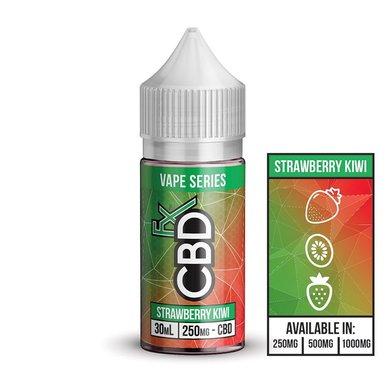 CBDfx - CBD Vape Juice - Strawberry Kiwi - 250mg-1000mg