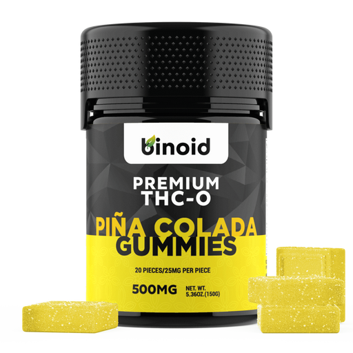 Binoid - THC-O Edible - THC-O Gummies - Pina Colada - 500mg