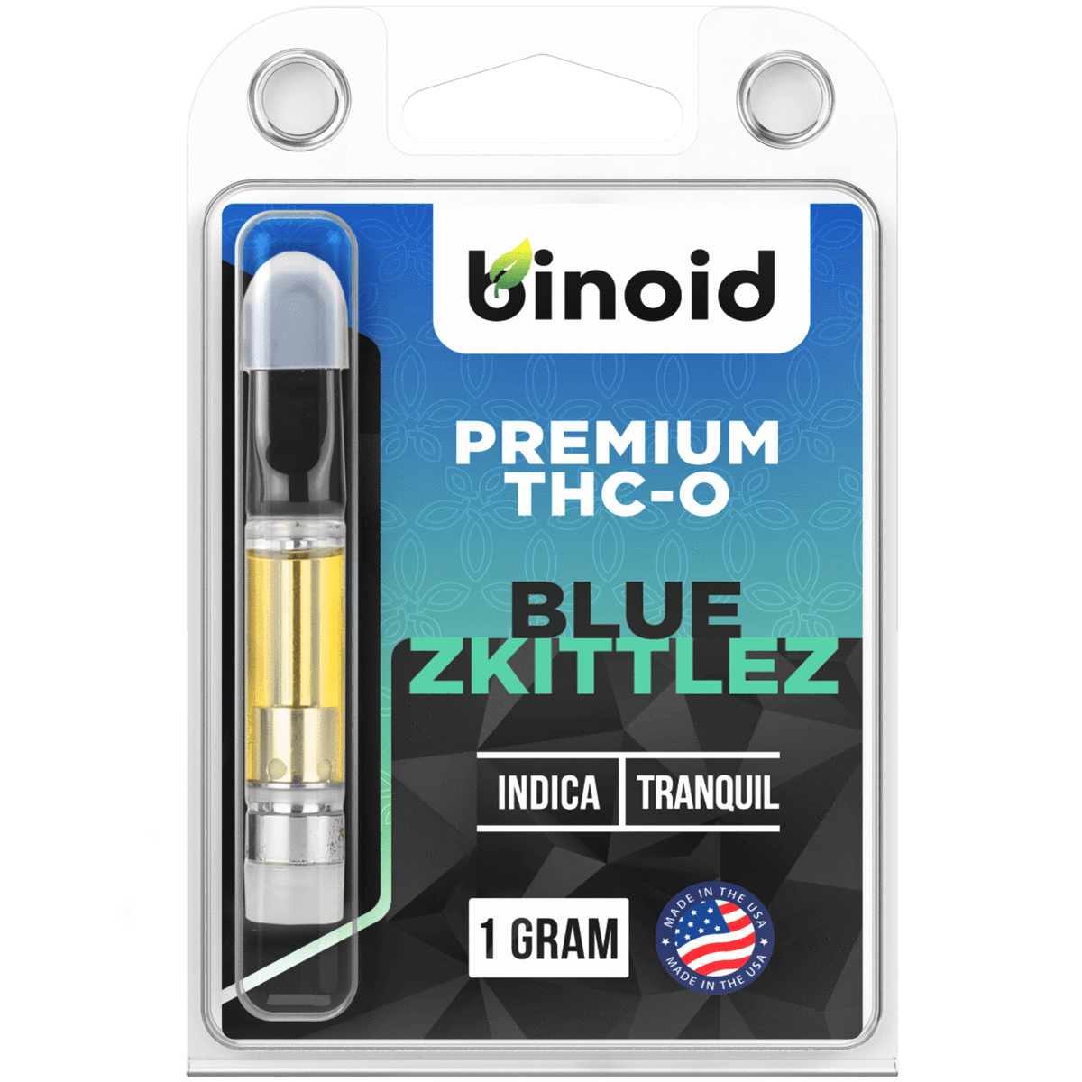 Binoid - THC-O Vape - THC-O Vape Cartridge - Blue Zkittlez CBDdatabase.com Binoid - THC-O Vape - THC-O Vape Cartridge - Blue Zkittlez CBDdatabase.com