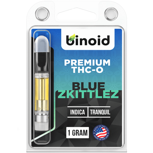 Binoid - THC-O Vape - THC-O Vape Cartridge - Blue Zkittlez