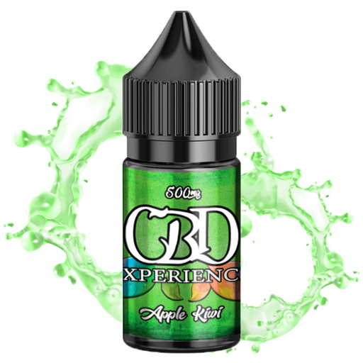 CBD Experience - CBD Vape Juice - Apple Kiwi - 500mg