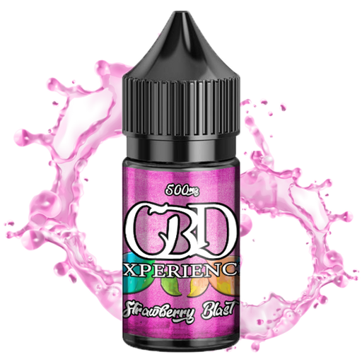 CBD Experience - CBD Vape Juice - Strawberry Blast - 500mg