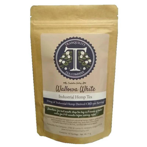 Tranquility Tea Company - CBD Tea - Wallowa White - 50mg