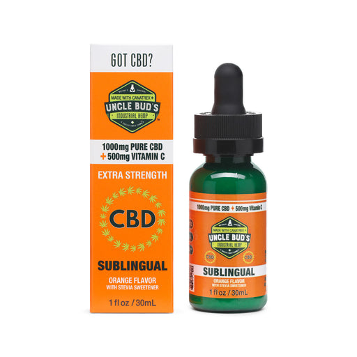 Uncle Bud’s Hemp - CBD Oil - Sublingual with 500mg Vitamin C