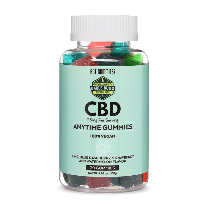 Uncle Bud’s Hemp - CBD Edible - CBD Anytime Gummies - 750mg