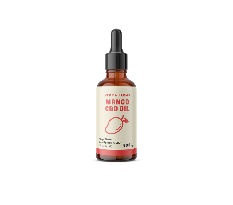 Verma Farms - CBD Tincture - Mango CBD Oil - 500mg