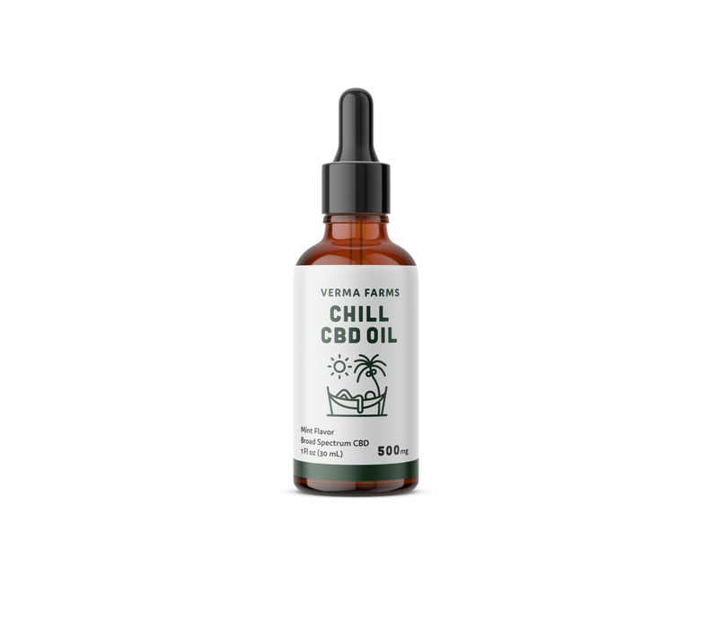 Verma Farms - CBD Tincture - Mint CBD Oil - 500mg