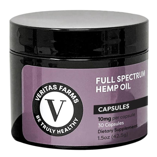 Veritas Farms - CBD Capsule - Full Spectrum Capsules - 10mg