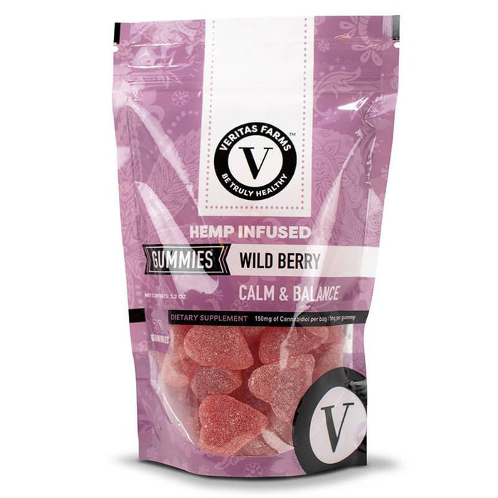 Veritas Farms - CBD Edible - Wild Berry Gummies - 5mg