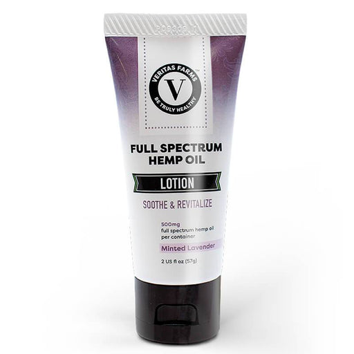 Veritas Farms - CBD Topical - Full Spectrum Minted Lavender Lotion - 500mg-1000mg