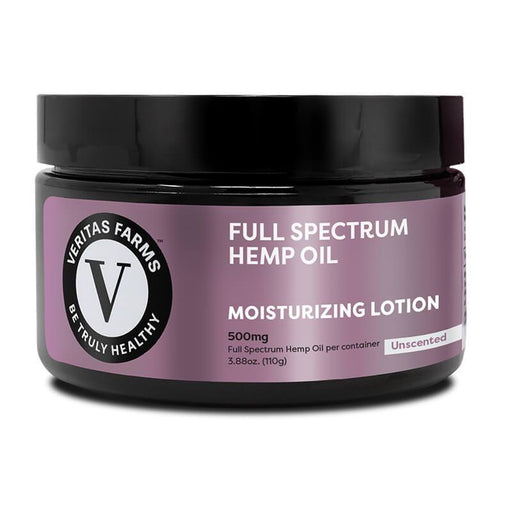Veritas Farms - CBD Topical - Full Spectrum Unscented Lotion - 500mg-1000mg