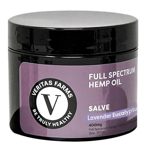 Veritas Farms - CBD Topical - Full Spectrum Lavender Eucalyptus Salve - 400mg-1000mg
