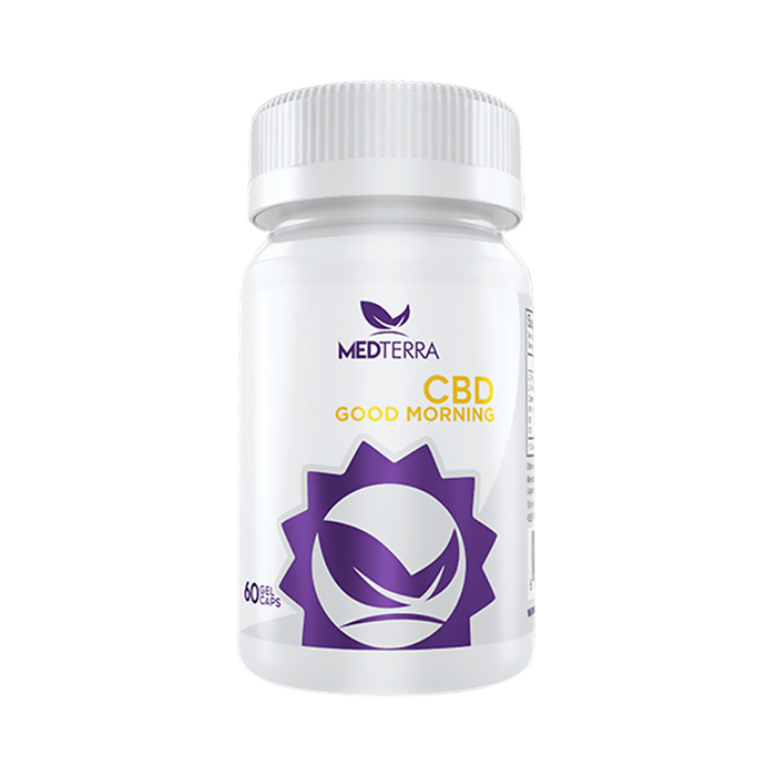 Medterra - CBD Gel Caps - Good Morning Capsules - 25mg