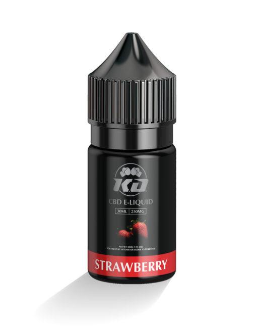 Knockout CBD - CBD Vape Juice - Strawberry - 250mg-500mg