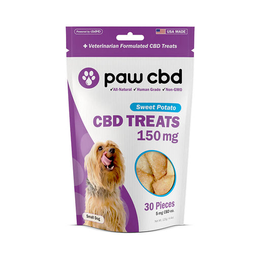cbdMD - CBD Pet Edible - Sweet Potato Dog Treats - 150mg