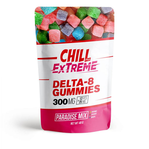 Chill Plus - Delta 8 Edible - Delta 8 Extreme Extreme Paradise Mix Gummies - 300mg