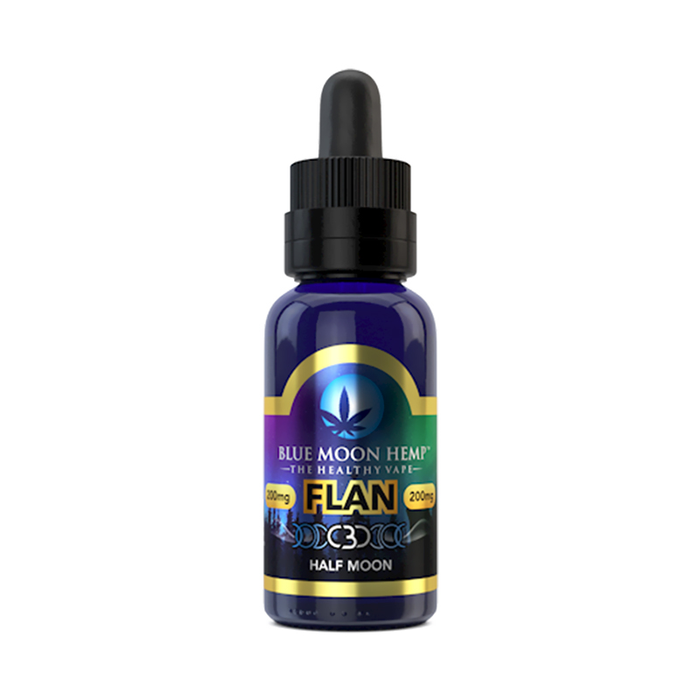 Blue Moon Hemp - CBD Vape - Flan Half Moon - 250mg