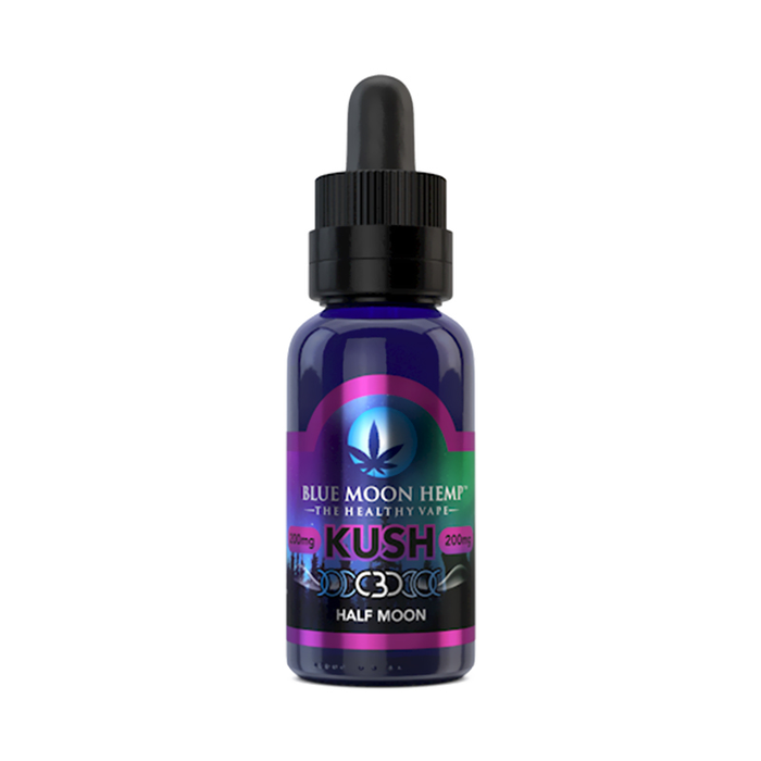 Blue Moon Hemp - CBD Vape - Kush Half Moon - 250mg CBDdatabase.com Blue Moon Hemp - CBD Vape - Kush Half Moon - 250mg CBDdatabase.com