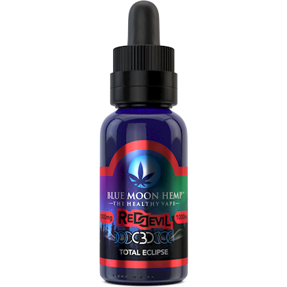 Blue Moon Hemp - CBD Vape - Red Devil Total Eclipse - 1000mg