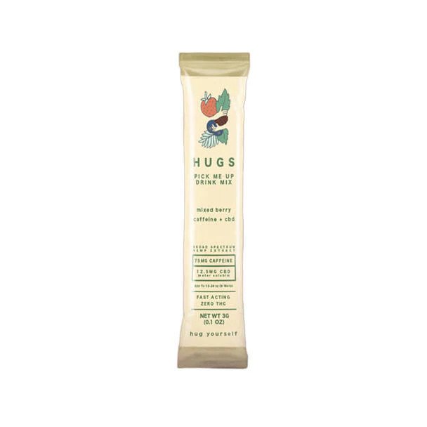 HUGS - CBD Drink Mix - Pick Me Up Mixed Berry - 12.5mg