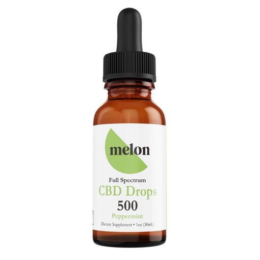 Melon - CBD Tincture - Full Spectrum CBD Oil - Mint - 500mg