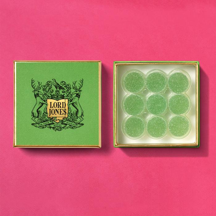 Lord Jones - CBD Edible - Prickly Pear Hemp-Derived CBD Gumdrops - 180mg - Box