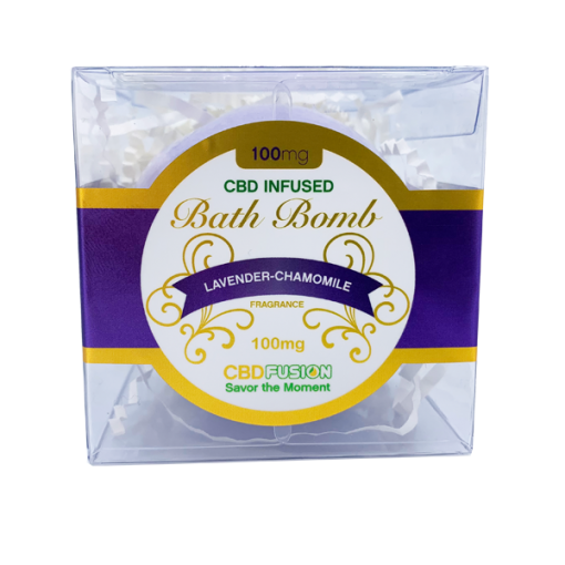 CBD Fusion - CBD Bath - Lavender Bath Bomb - 100mg