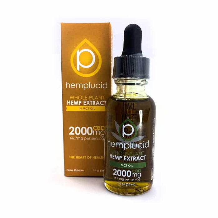 Hemplucid - CBD Tincture Oil - MCT - 250mg-2000mg