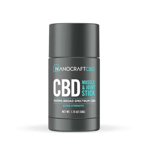 Nanocraft CBD™ - CBD Topical - Extra Strength CBD Roll On Stick for Muscle & Joint Recovery - 500 mg