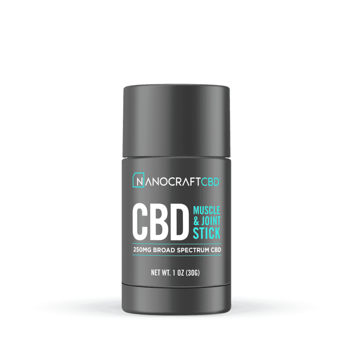 Nanocraft CBD™ - CBD Topical - CBD Roll On Stick for Muscle & Joint Recovery - 250mg