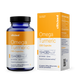 Elixinol - CBD Capsules - Omega Turmeric CBD Capsules - Full Spectrum - Box & Bottle