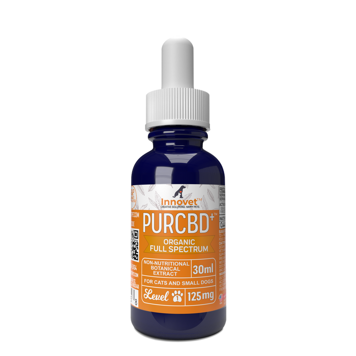 Innovet - CBD Pet Tincture - Full Spectrum PURCBD Oil for Dogs - 125mg