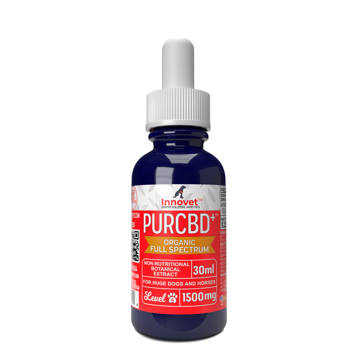 Innovet - CBD Pet Tincture - Full Spectrum PURCBD Oil for Dogs - 1500mg