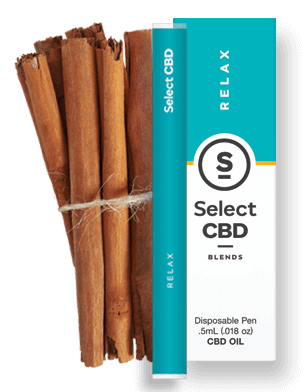 Select CBD - CBD Device - Relax Cinnamon Disposable Vape Pen - 250mg