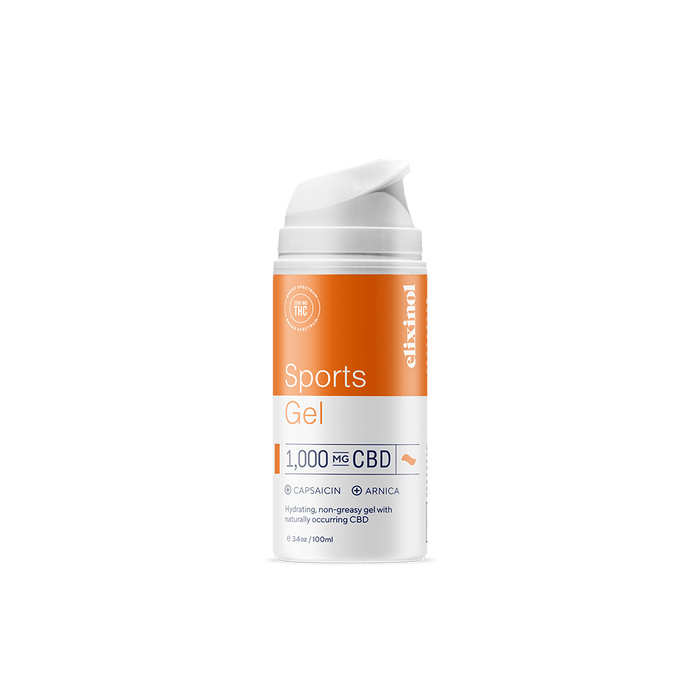 Elixinol - CBD Topical - Sports Gel - Broad Spectrum